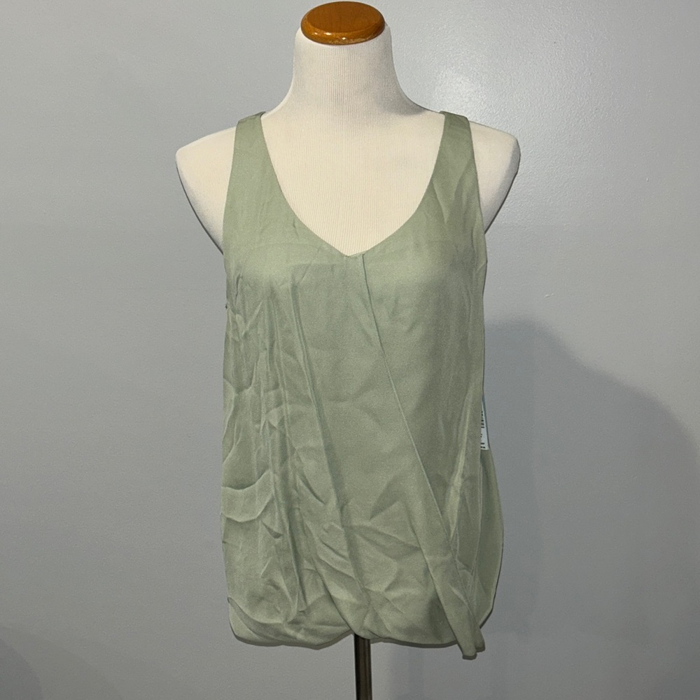 Alice + Olivia Dusty Sage Top NWT size M